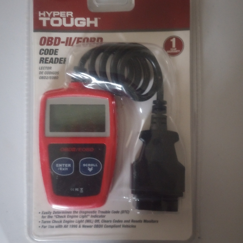 Hyper Tough Red OBD-II/EOBD Code Reader